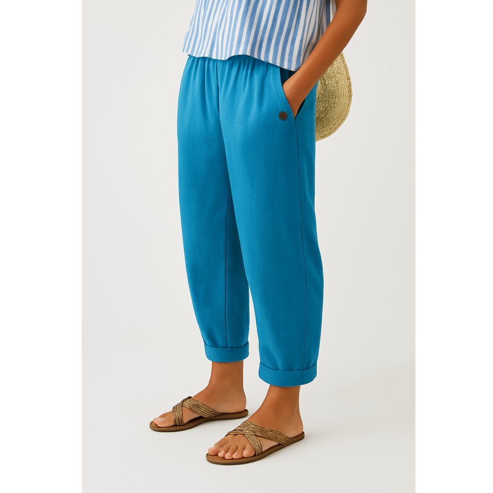Angela - Timeless Linen-Cotton Trousers