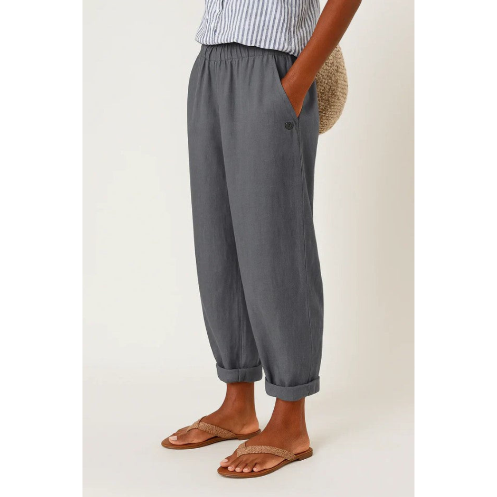 Angela - Timeless Linen-Cotton Trousers